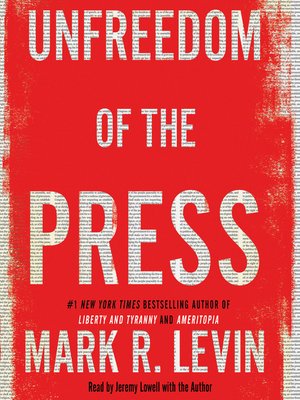 cover image of Unfreedom of the Press